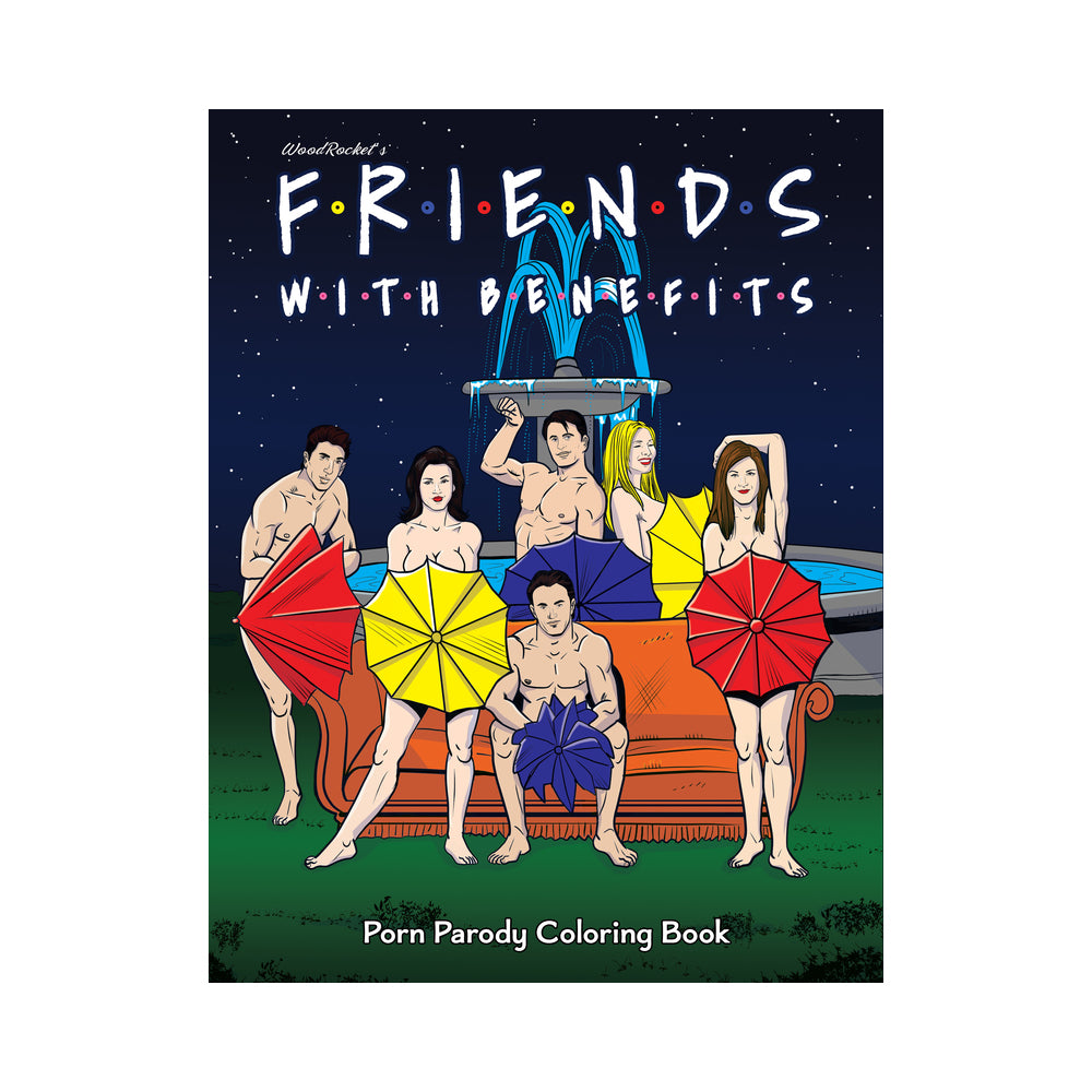 Friends With Benefits Porn Parody Coloring Book — Nalpac