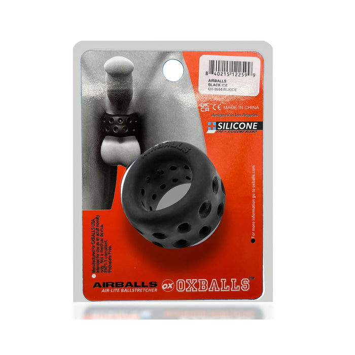 OxBalls Airballs Air-Lite Ballstretcher Black Ice