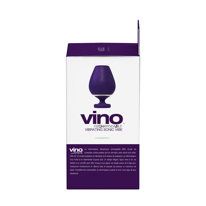 VeDO Vino Rechargeable Vibrating Sonic Vibe Purple