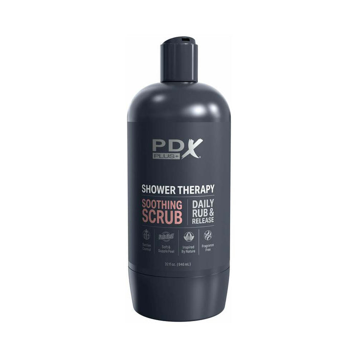 PDX Plus Shower Therapy Soothing Scrub Tan