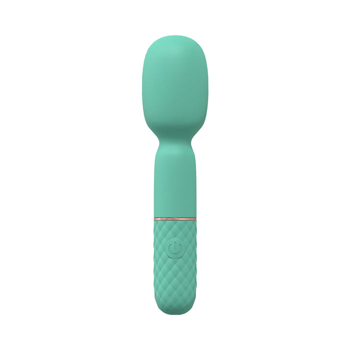 LoveLine Bella 10 Speed Vibrating Mini-Wand Silicone Rechargeable Waterproof Green