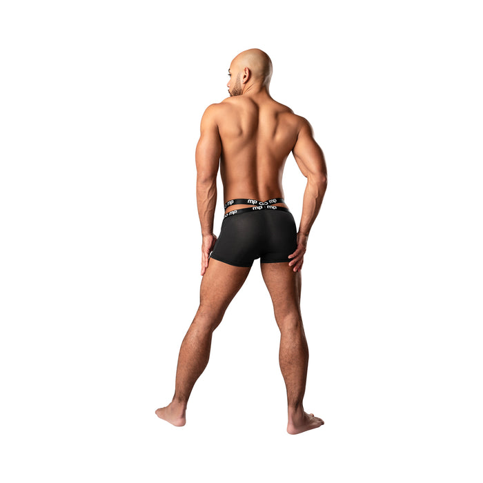 Male Power Infinite Comfort Amplifying Strappy Pouch Short Black XL