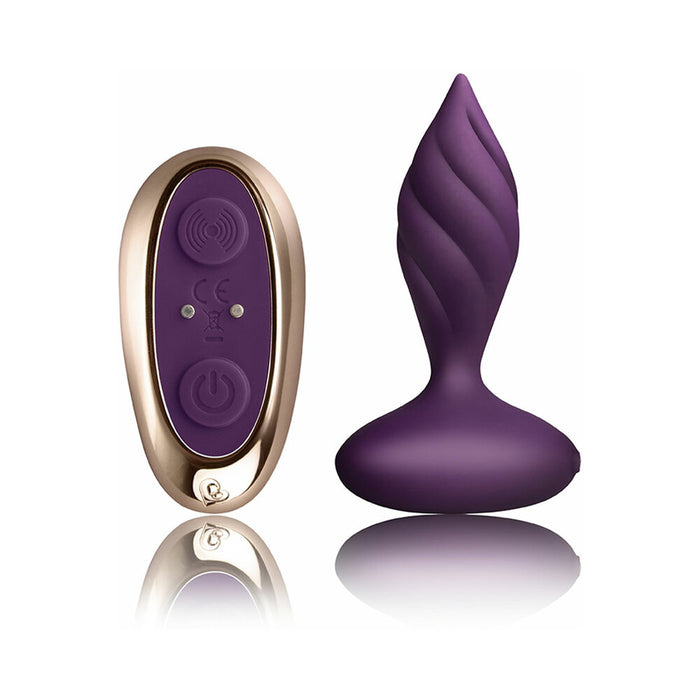 Petite Sensations Desire Vibrating Plug Purple
