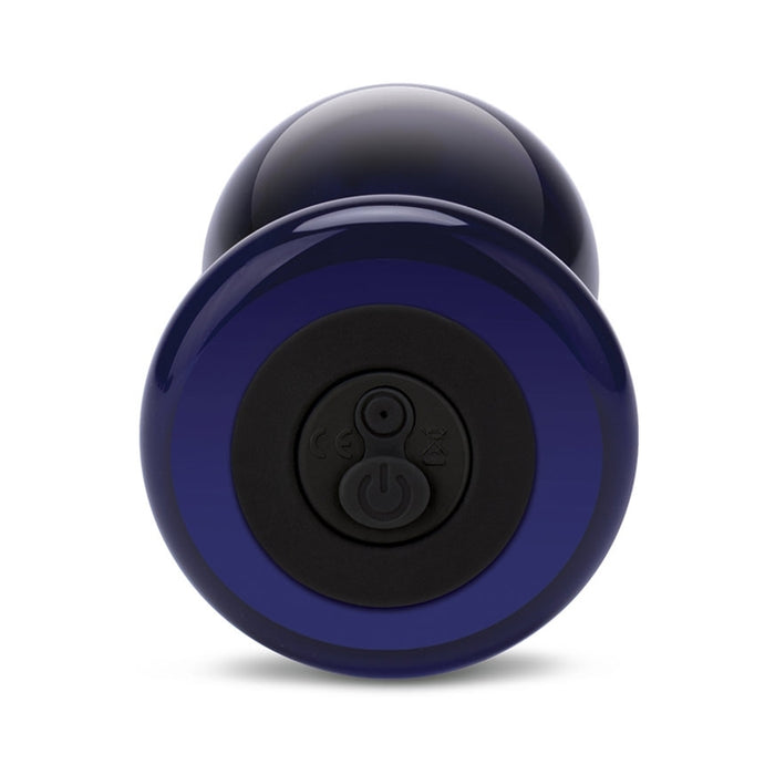 Glas 3.5 in. Rechargeable Remote-Controlled Vibrating Butt Plug
